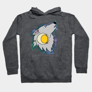 Wolf, Sun, & Moon Hoodie